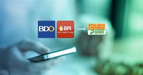 How to Send Money from BDO, BPI to Palawan .